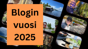 Kuvia vuoden ajalta, teksti blogin vuosi 2025