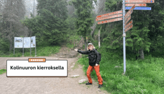 Kolinuuron kierroksen alkupaikka