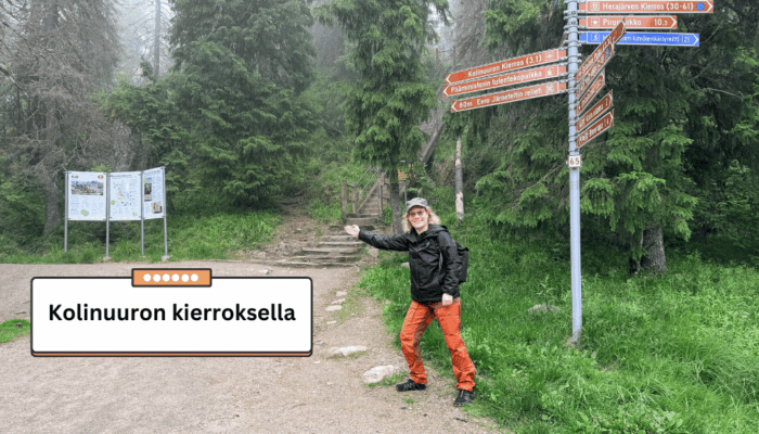 Kolinuuron kierroksen alkupaikka