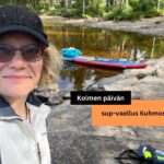 Kolmen päivän sup-vaellus Kuhmossa